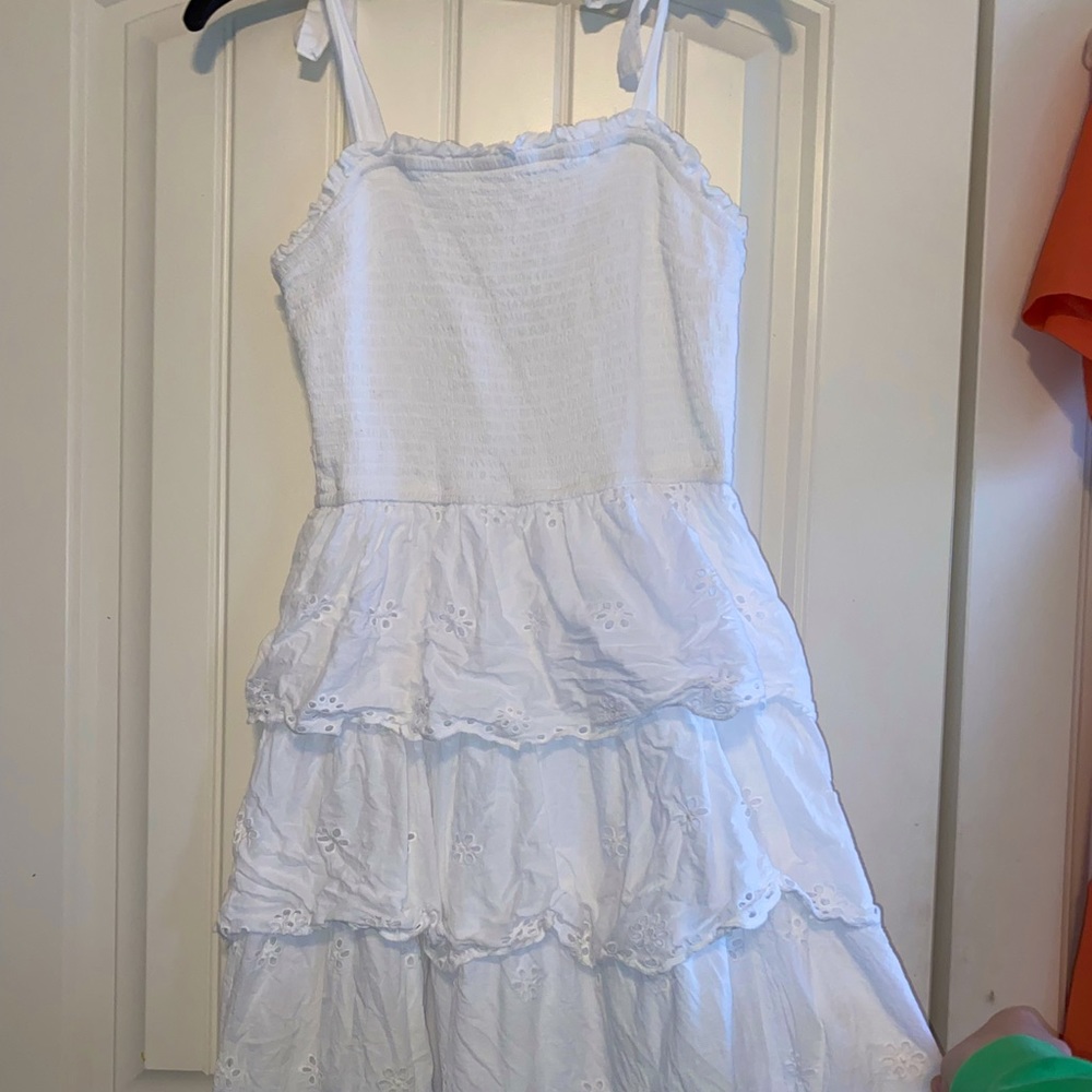 White dress